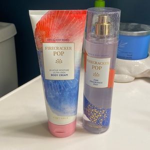 Body cream and fragrance mist